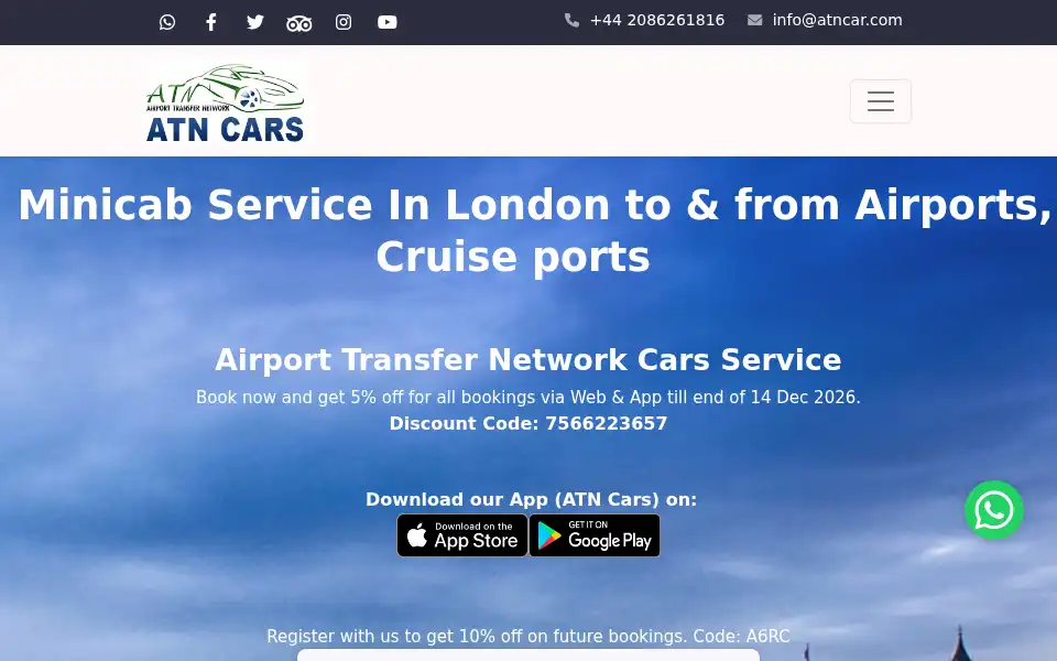 Screenshot of atncar.com