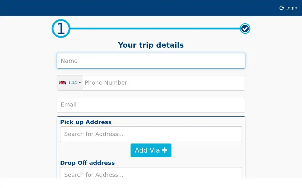 Screenshot of atobminicabs.com