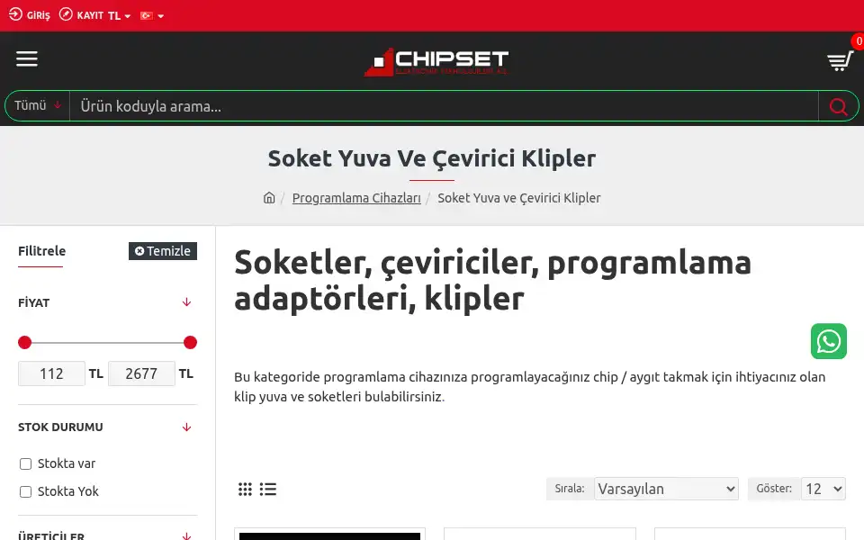 Screenshot of atombilgisayar.com