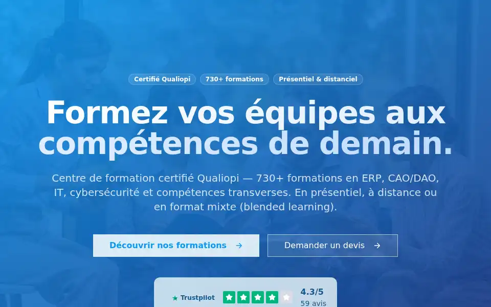 Screenshot of atova-conseil.com