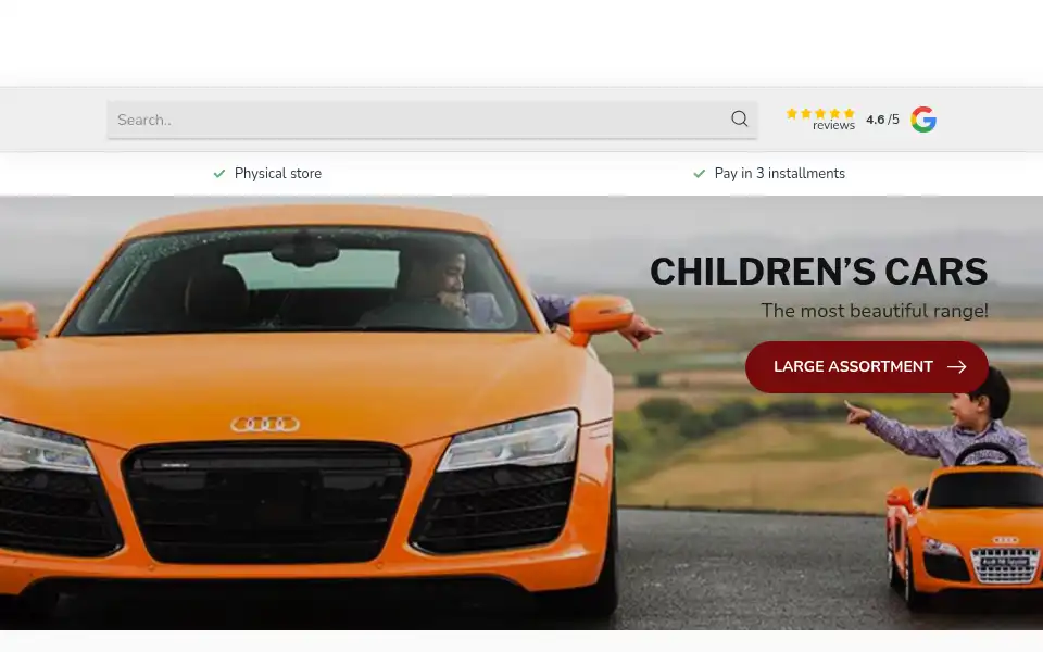 Screenshot of atoys.nl