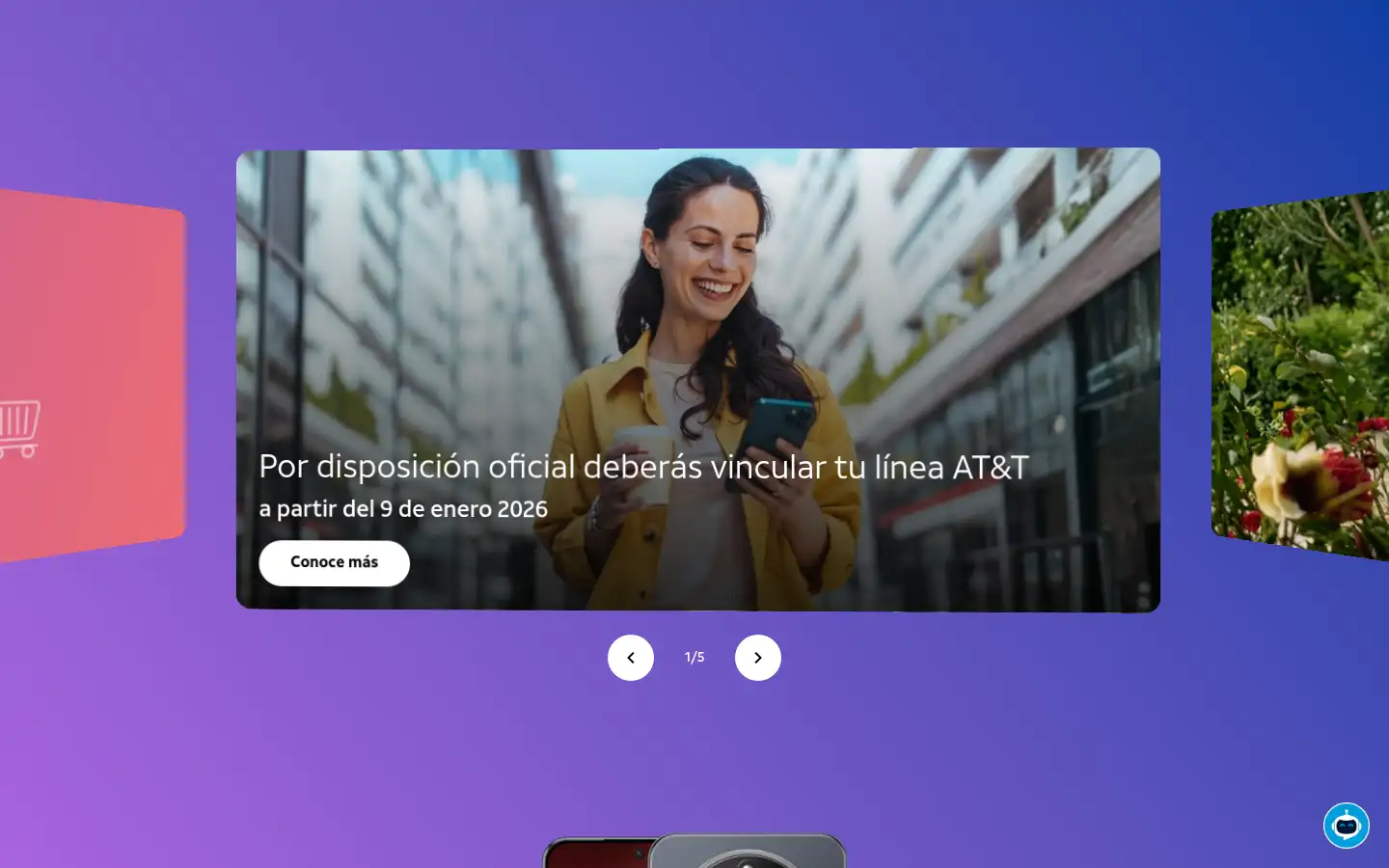 Screenshot of att.com.mx