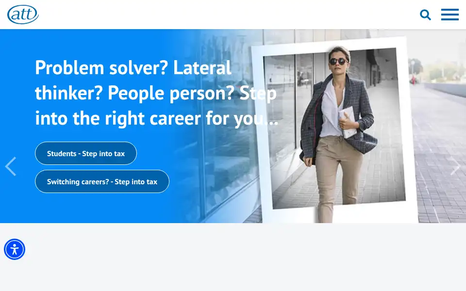 Screenshot of att.org.uk
