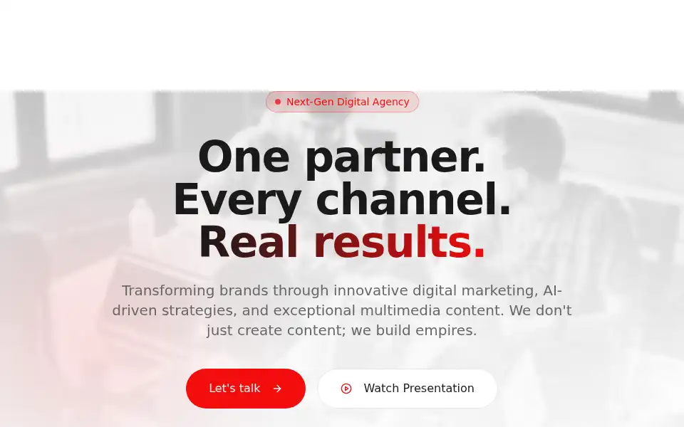 Screenshot of attomostudio.com