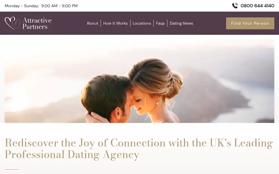 Screenshot of attractivepartners.co.uk