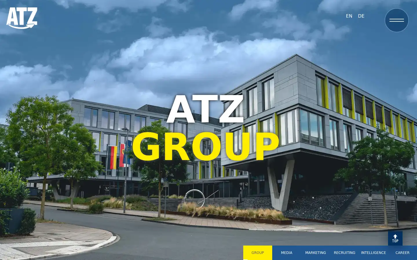 Screenshot of atz.de