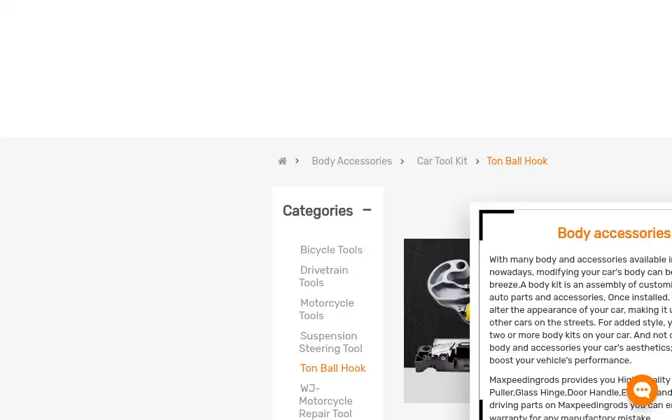 Screenshot of au.maxpeedingrods.com