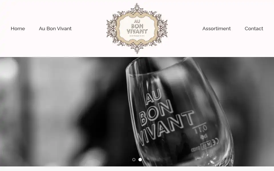 Screenshot of aubonvivant.be