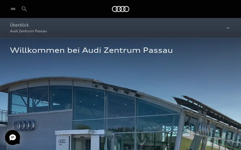 Screenshot of audi-zentrum-passau.audi