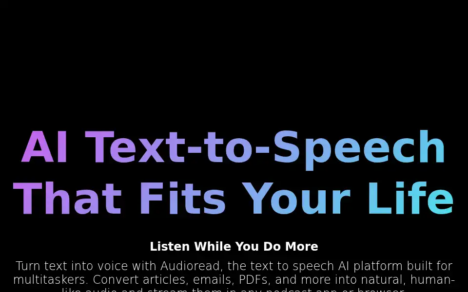 Screenshot of audiblogs.com
