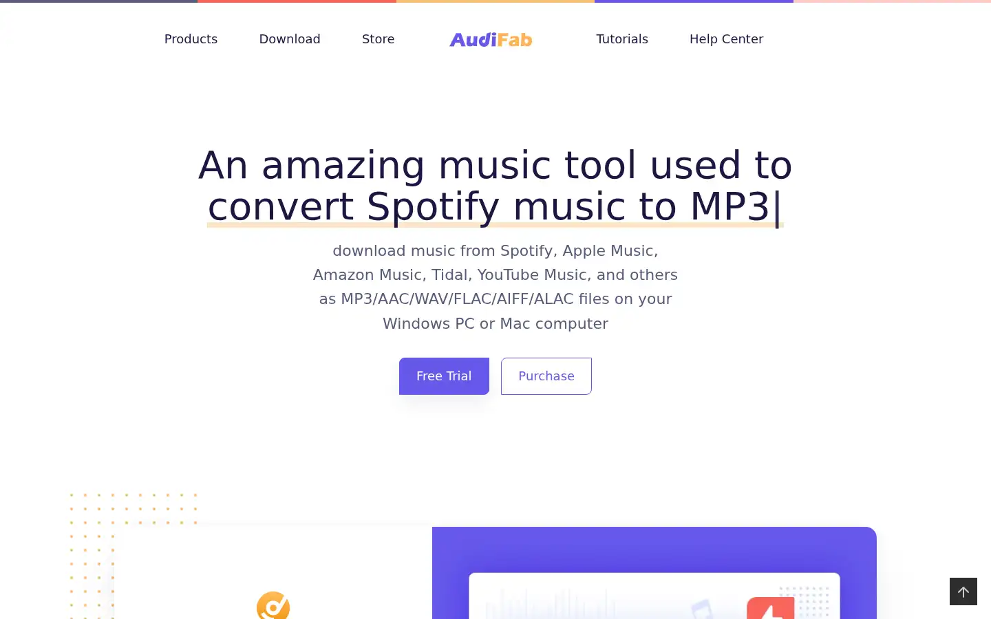 Screenshot of audifab.com