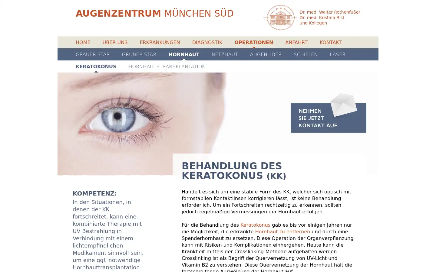 Screenshot of augen-arzt-muenchen.de