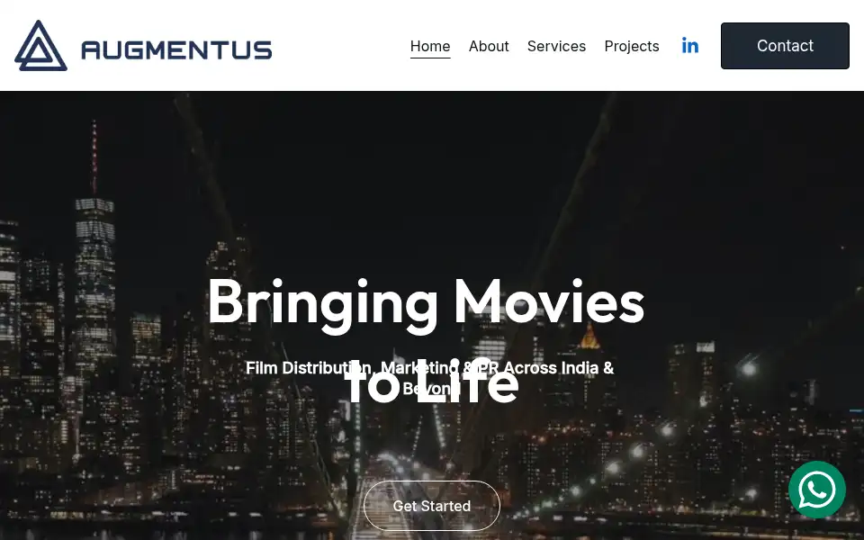 Screenshot of augmentustech.com