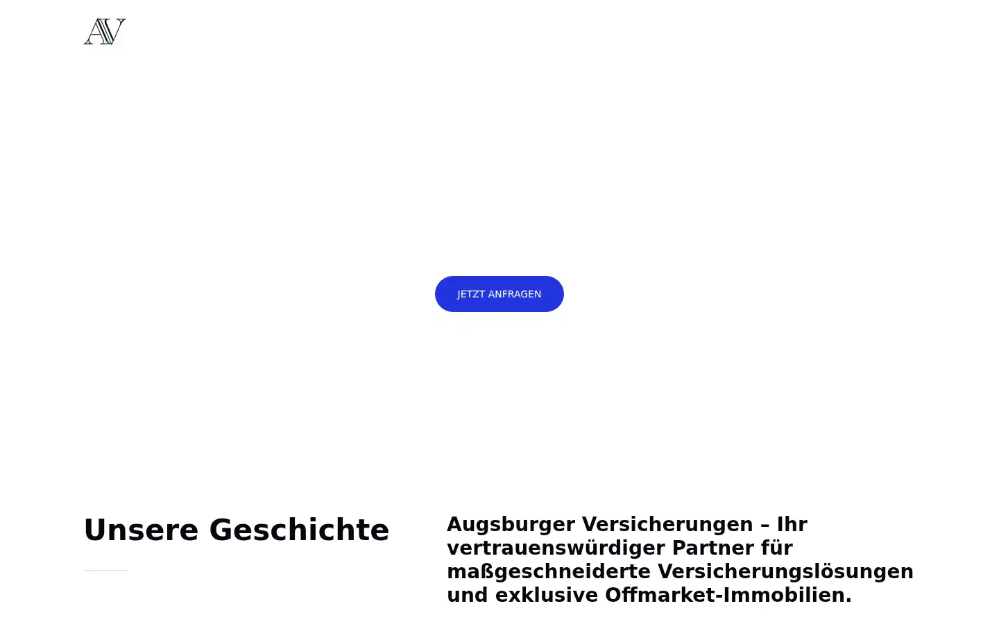 Screenshot of augsburger-versicherungen.de