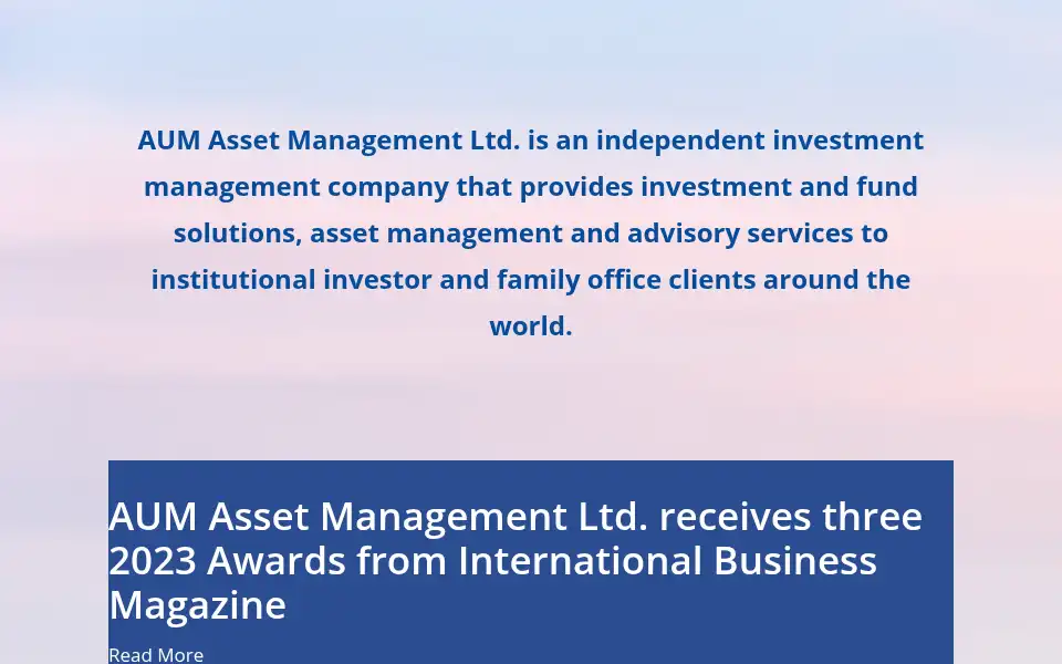 Screenshot of aum-am.com