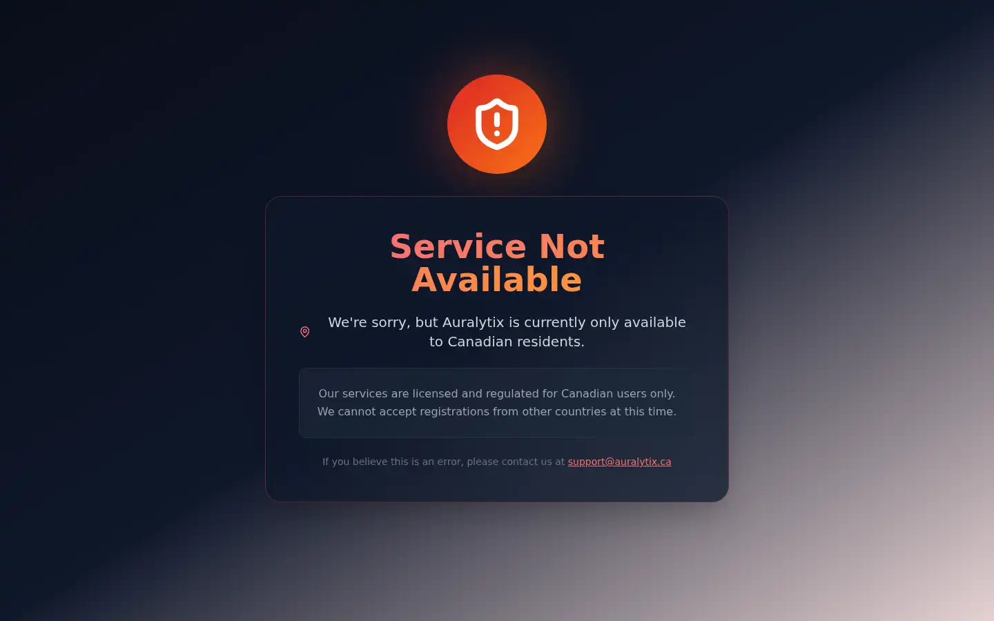 Screenshot of auralytix.ca