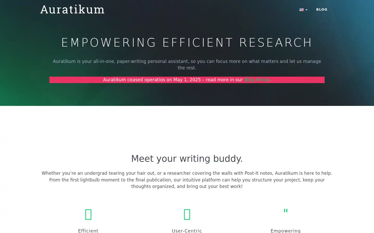 Screenshot of auratikum.com