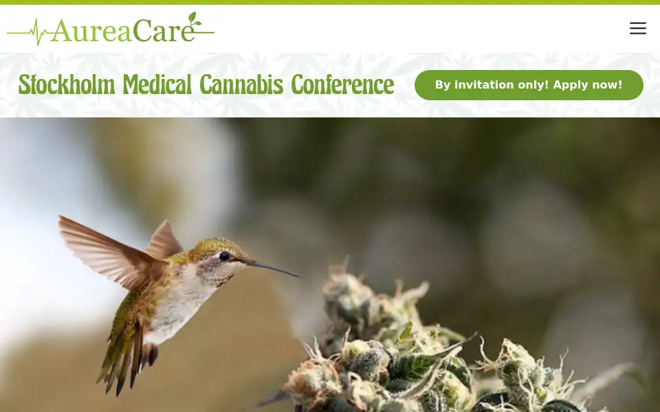 Screenshot of aureacare.se