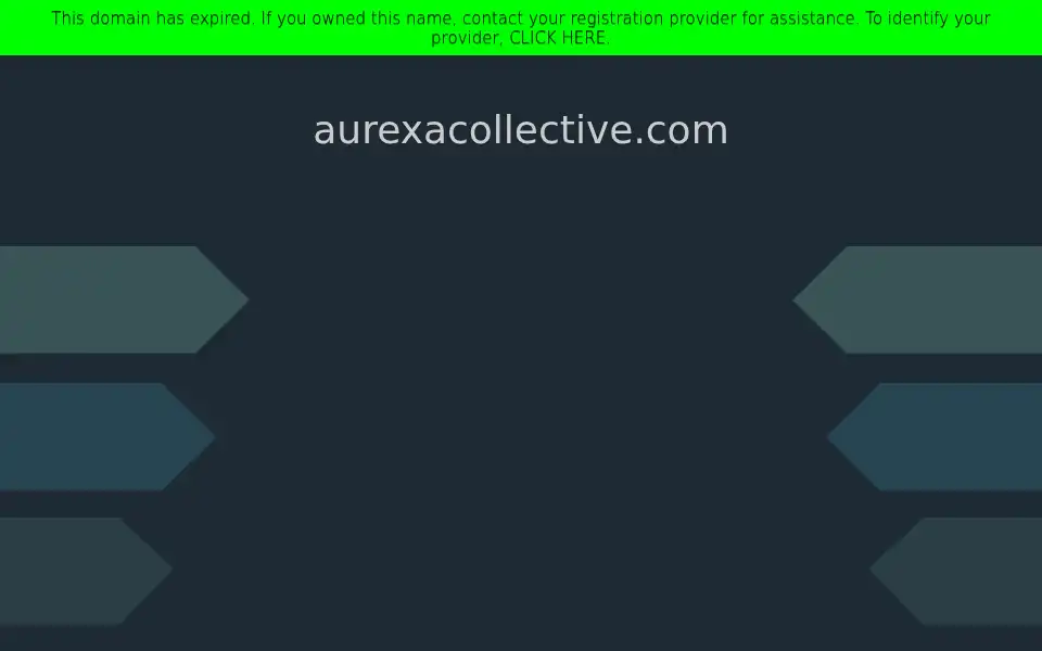 Screenshot of aurexacollective.com