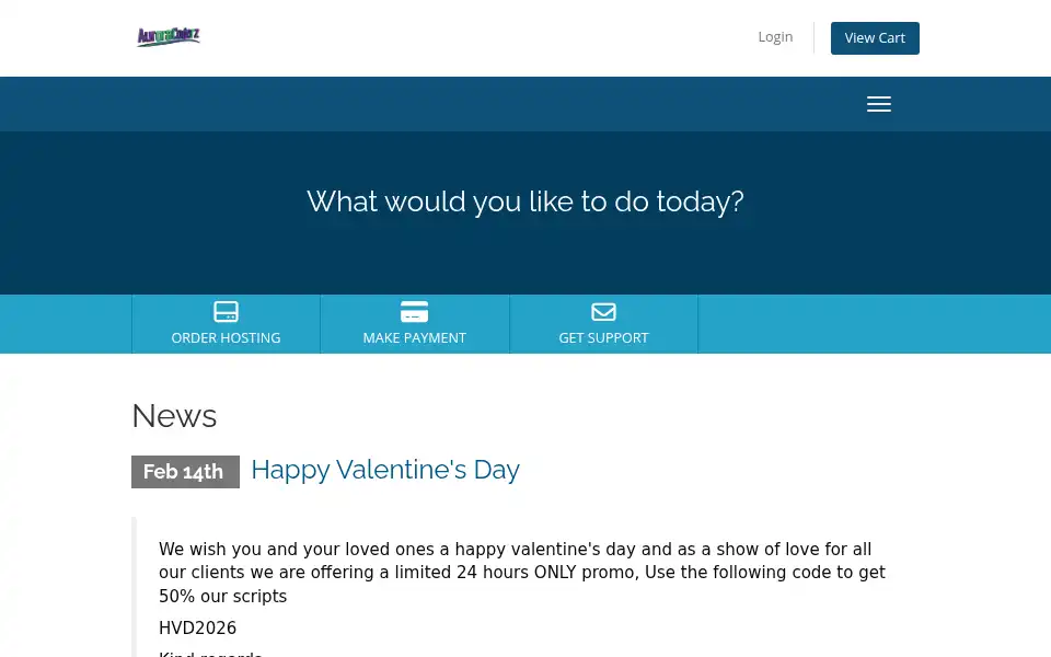 Screenshot of auroracoderz.com