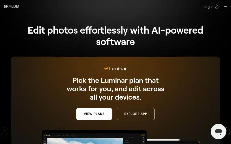 Screenshot of aurorahdr.com