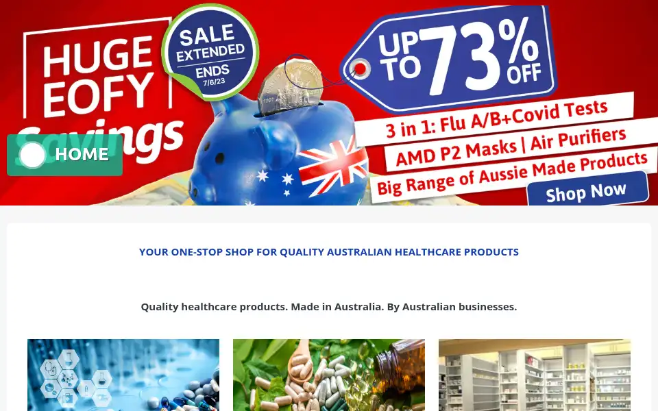 Screenshot of ausdirectmeds.com