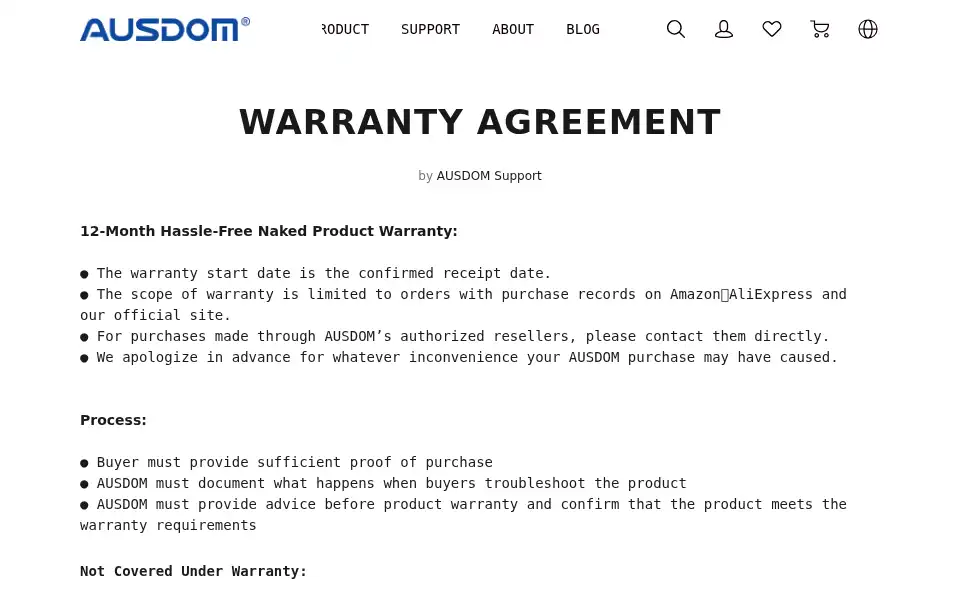 Screenshot of ausdom.com