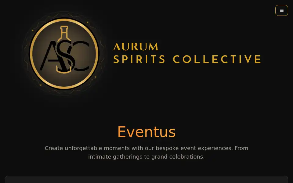 Screenshot of auspirit.eu