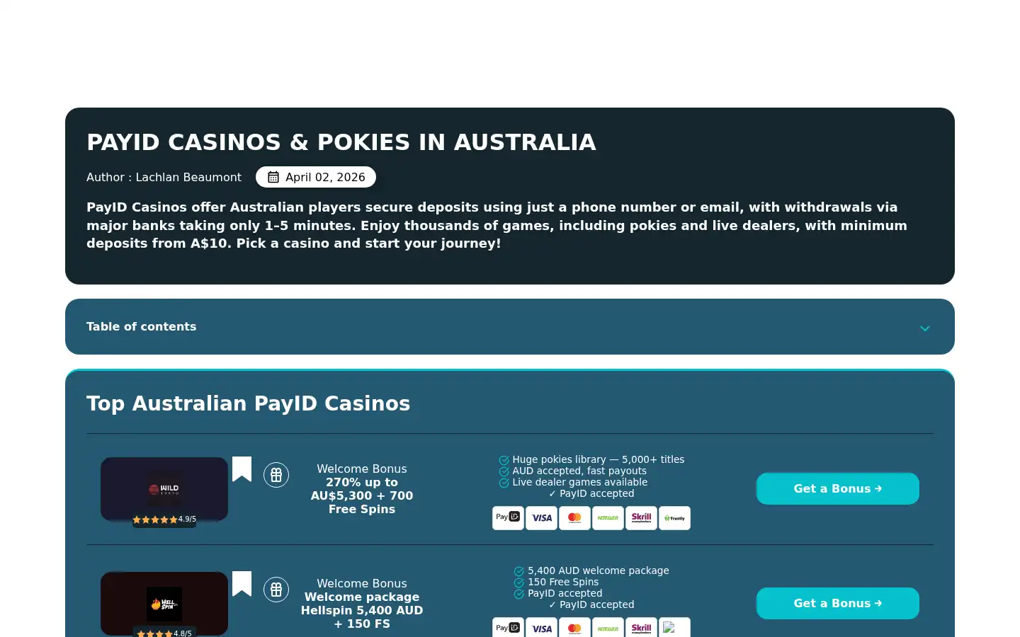 Screenshot of aussiepay-idcasino.hu.net