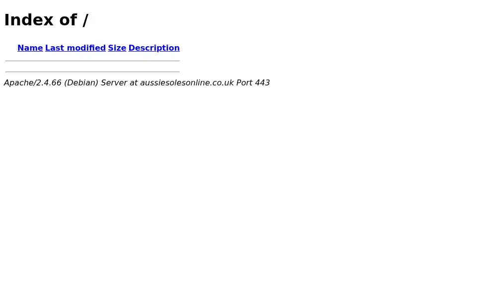 Screenshot of aussiesolesonline.co.uk