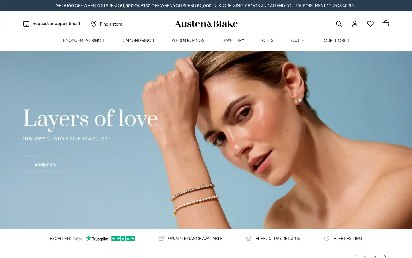 Screenshot of austenblake.com