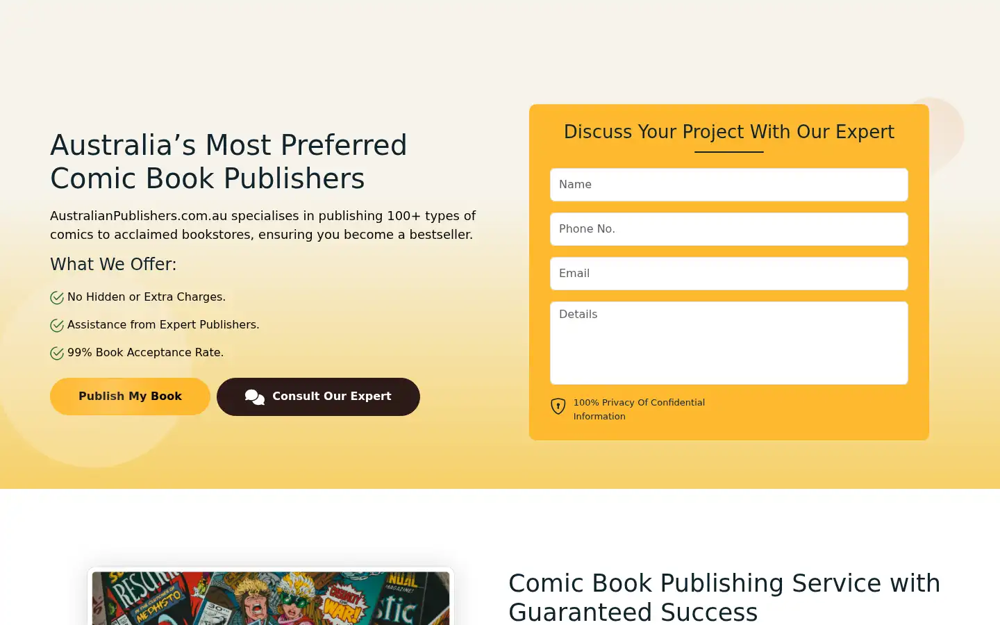 Screenshot of australiabookpublishers.com