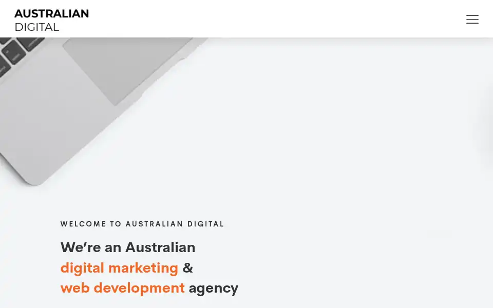 Screenshot of australian.digital