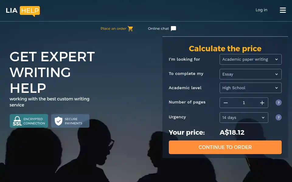Screenshot of australianhelp.com