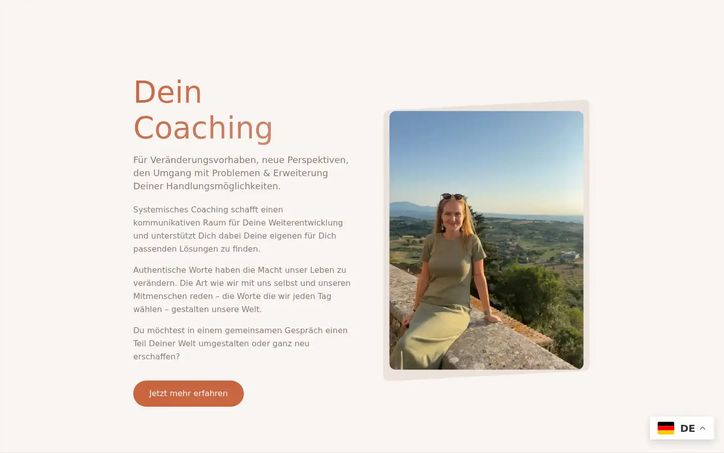 Screenshot of authenticwords.de