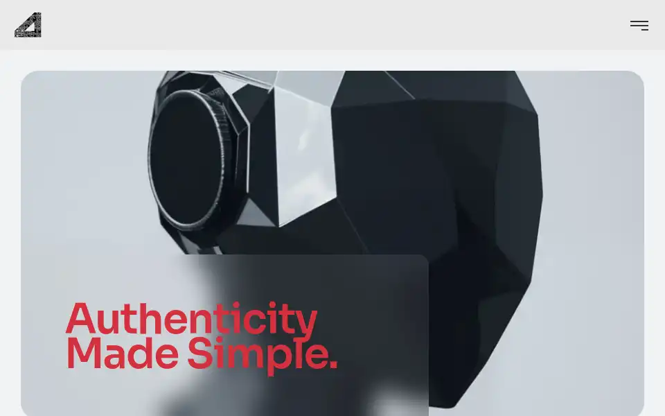 Screenshot of authentified.ai