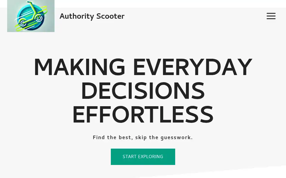Screenshot of authorityscooter.com