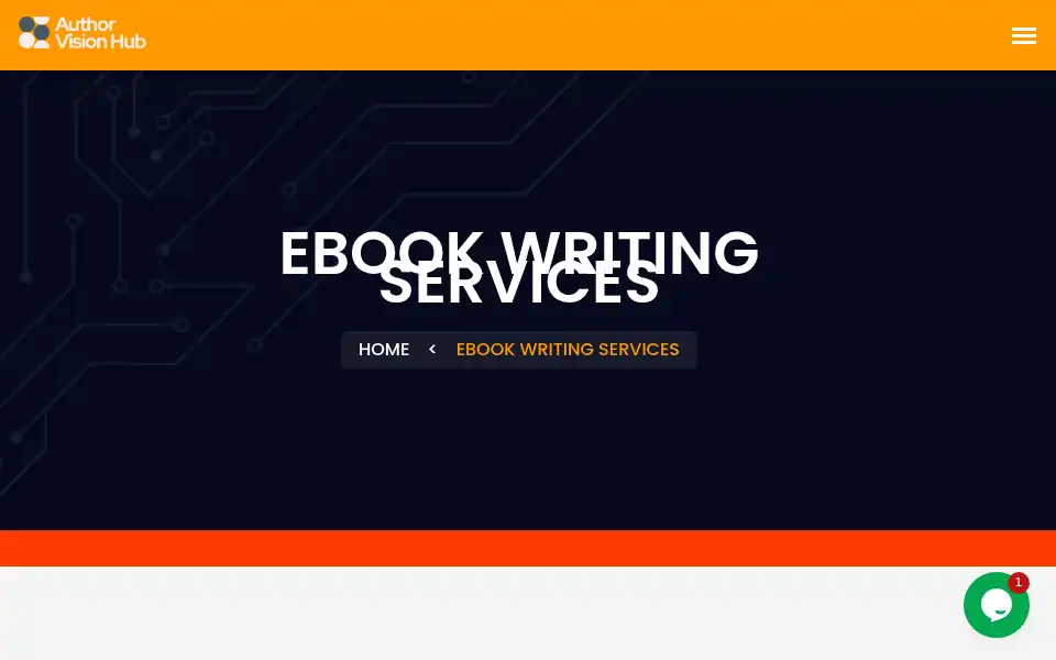 Screenshot of authorvisionhub.com