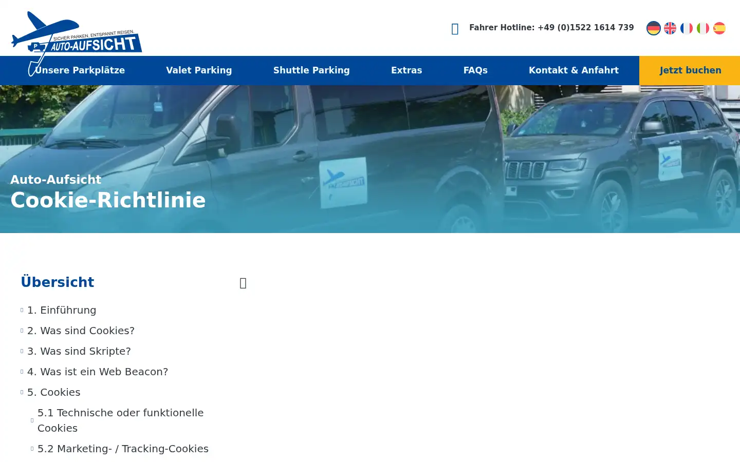 Screenshot of auto-aufsicht.de