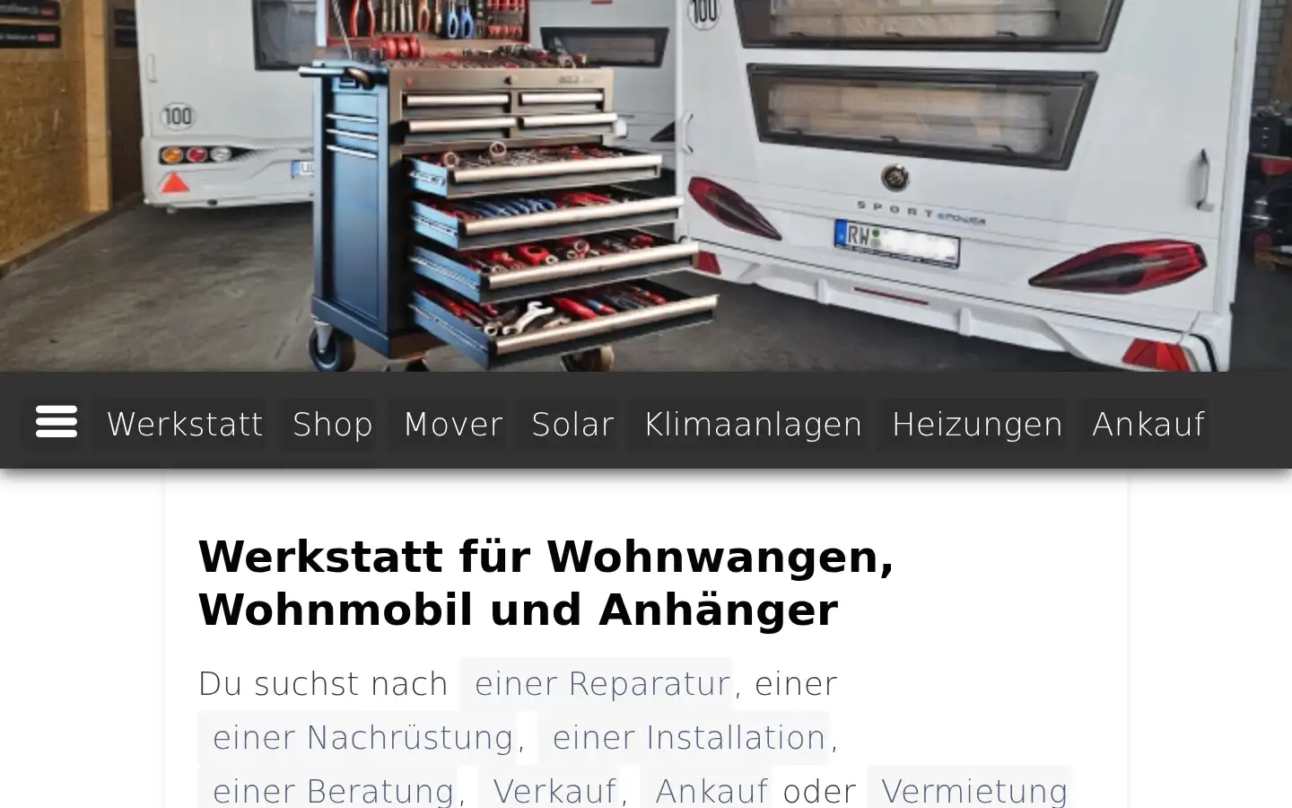Screenshot of auto-caravaning.de