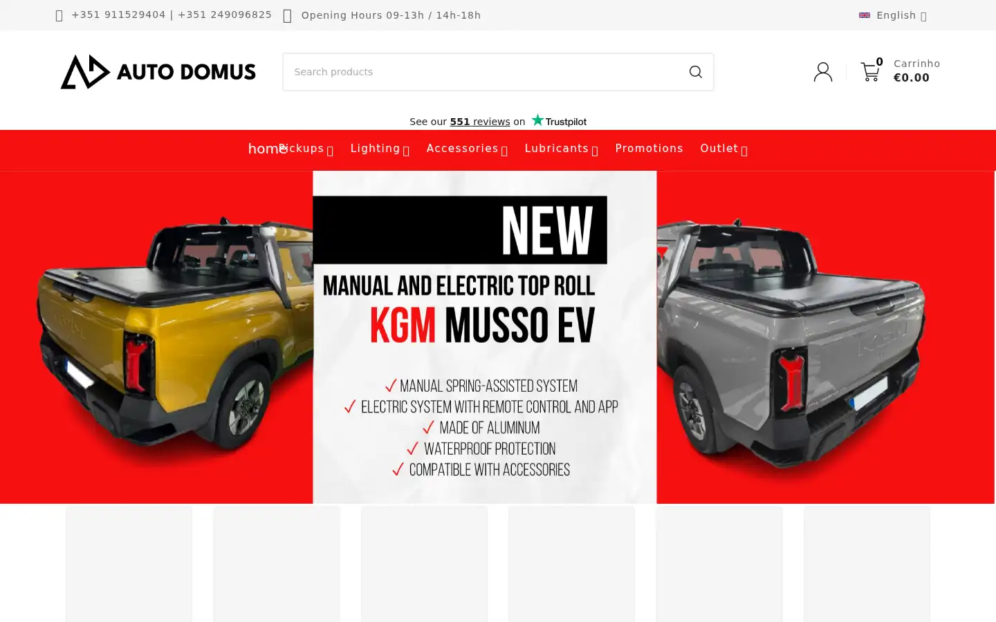 Screenshot of auto-domus.com