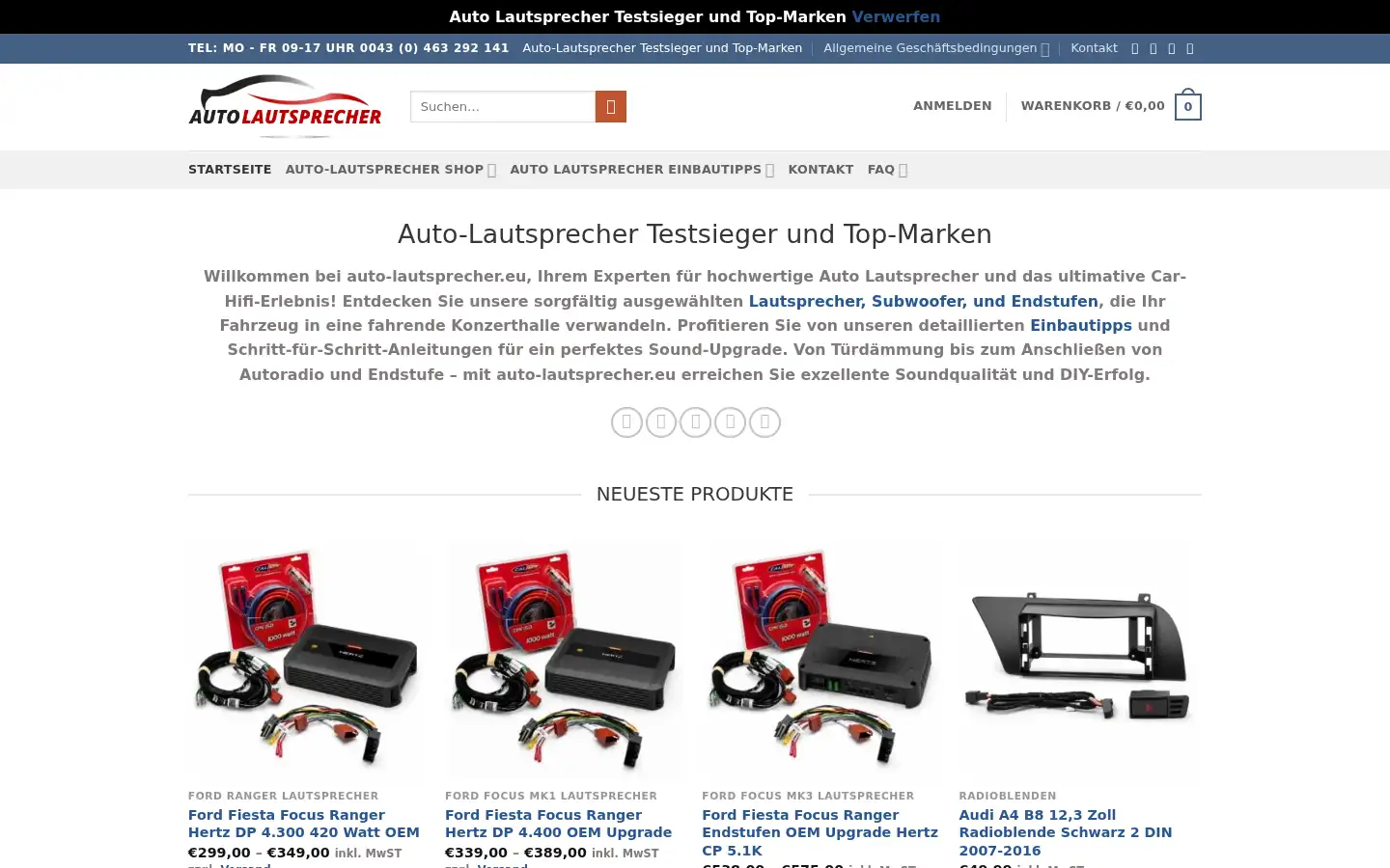 Screenshot of auto-lautsprecher.eu