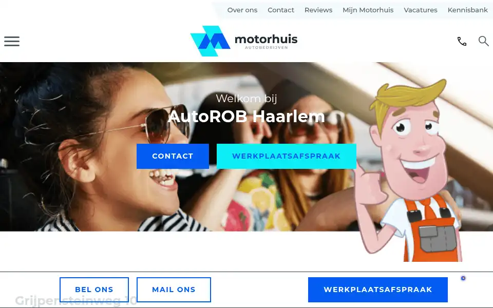 Screenshot of auto-rob.nl