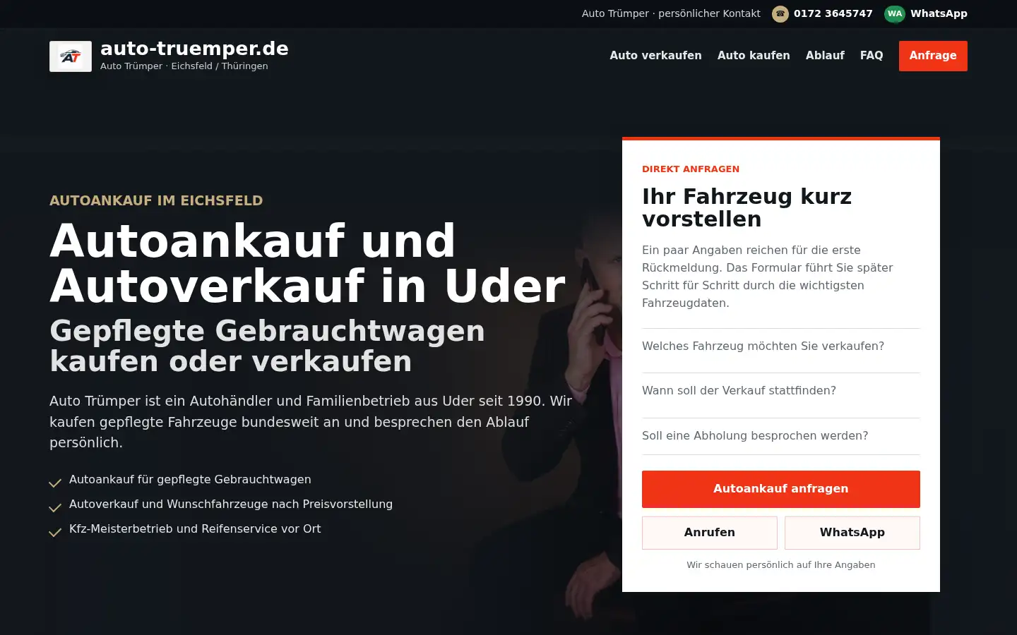 Screenshot of auto-truemper.de