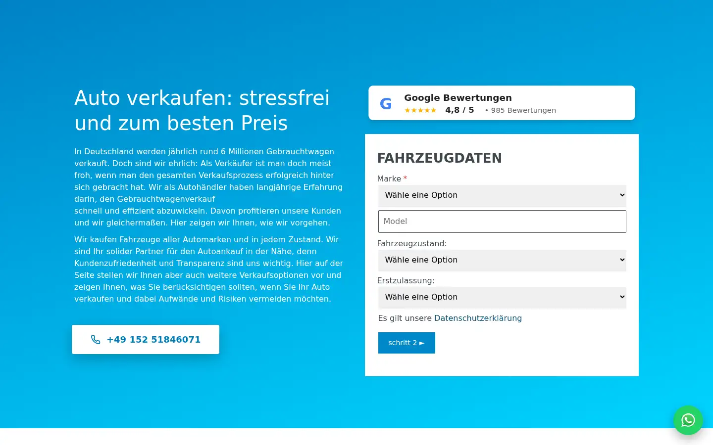 Screenshot of auto-wo-verkaufen.de