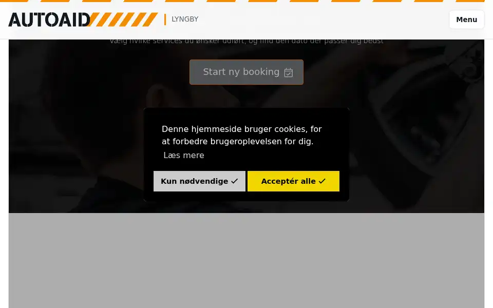 Screenshot of autoaid.dk