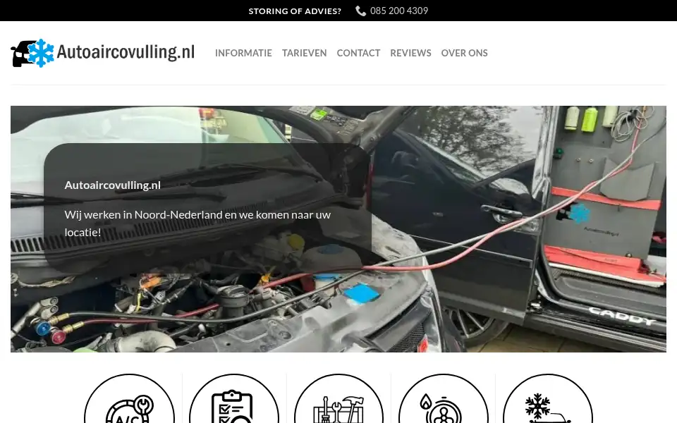 Screenshot of autoaircovulling.nl