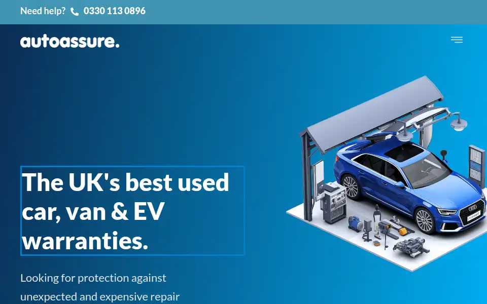 Screenshot of autoassure.co.uk