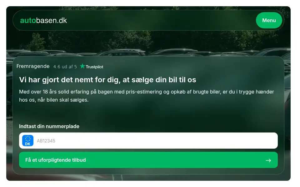 Screenshot of autobasen.dk