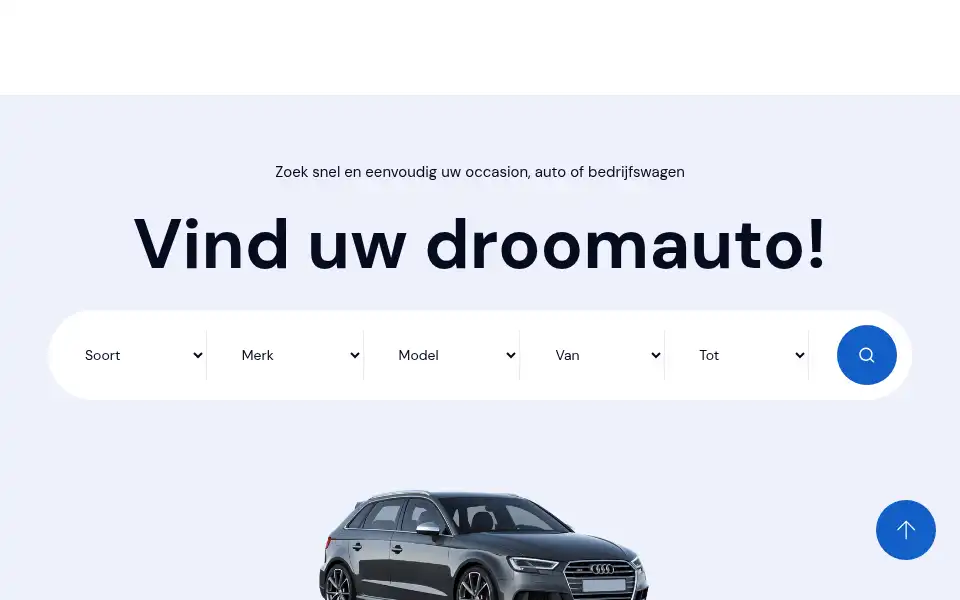 Screenshot of autobedrijfcheap.nl